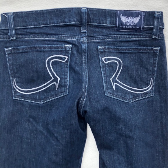 Rock & Republic Stella Straight Jeans Size 27 - Picture 7 of 10